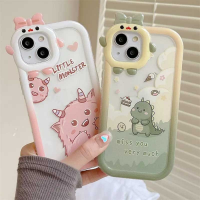 เคส Hp C53 Realme 10 C55 C30 C31 C33 C35 C21Y C25Y Realme C11 C25สัตว์ประหลาดตัวน้อย C17 C15 C12 C3 C2 7i 5 5i 6i เคส A1K OPPO เคส Ksing ลายไดโนเสาร์และซิลิโคนนิ่มโทรศัพท์ ICasing