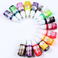 Practical DIY Handcraft Color Essence Crystal Glue Pigments Dyeing Supplies For Slime Crystal Mud Clay Ornaments Craft Colorants