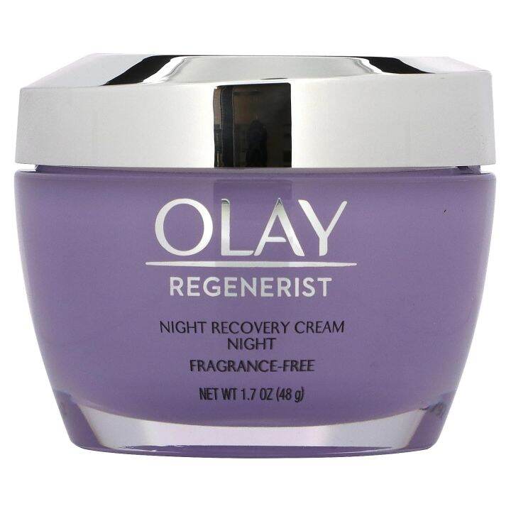 Olay Regenerist Night Recovery Cream Hydrating MoisturizerFragrance ...