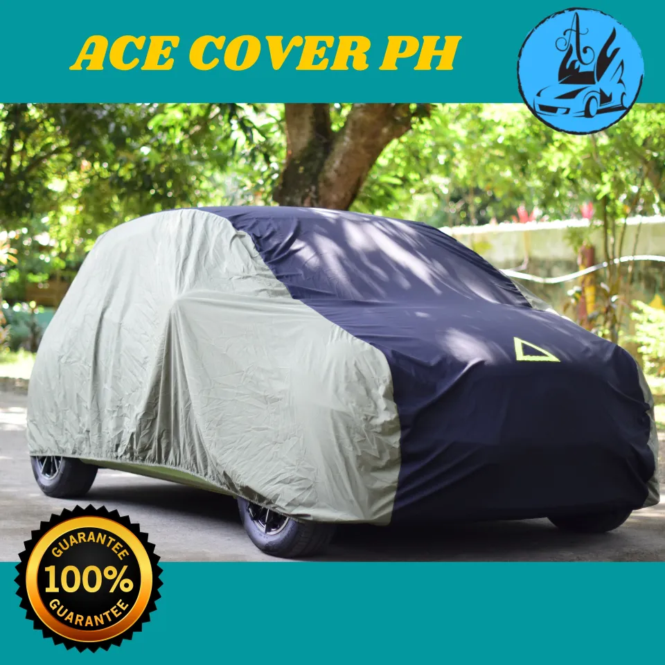 MAZDA 2 HATCHBACK HIGH QUALITY CAR COVER (WATER REPELLANT, SCRATCH, AND DUST  PROOF) PLUS FREE MOTOR COVER
