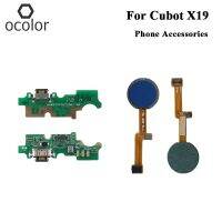 สำหรับ Cubot X19 Usb ปลั๊กประกอบบอร์ดซ่อมโทรศัพท์มือถือสำหรับ Cubot X19สแกนลายนิ้วมือสายเคเบิลแบบยืดหยุ่นเซนเซอร์อุปกรณ์โทรศัพท์มือถือ