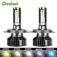 OVEHEL ไฟหน้ารถ CSP 18000LM 110W H4 LED H7 H1 H3 H11 9005 HB3 9006 HB4ไฟหน้ารถอัตโนมัติไฟ Led สำหรับรถยนต์12V 6000K