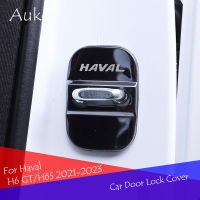 ล็อคประตูรถครอบคลุมหมวกเคสสแตนเลสจัดแต่งทรงผมสำหรับ Haval H6 Gt H6S 2021 2022 2023อุปกรณ์เสริม