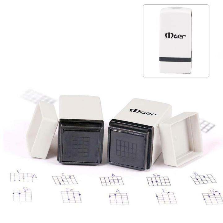 Guitar Ukulele Chords Stamp Classic Guitar Chords Print For