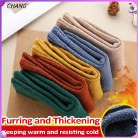 CHANG Casual Thicken Thermal Wool Socks Hiking Cashmere Hosiery Winter Warm