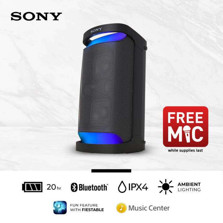 Speaker Sony Srs Xp500 X Series Portable Wireless Black Original Lazada Indonesia 2610