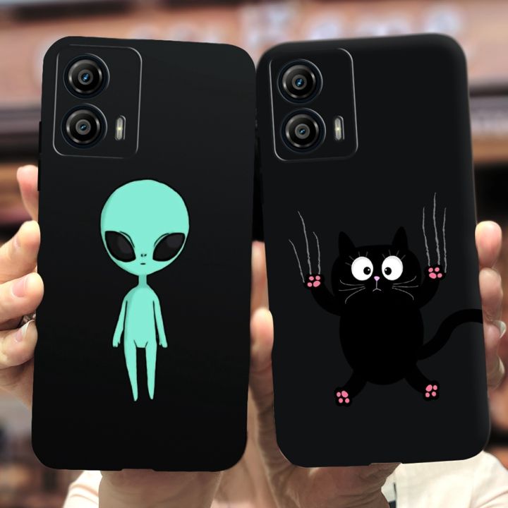 For Motorola Moto G73 Case Fashion Soft Silicone Back Cover For
