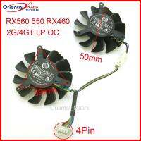 HA5010H12SF-Z 12โวลต์0.13A 50มิลลิเมตร GPU พัดลมสำหรับ MSI RX560 550 RX460 2กรัม 4GT LP O C กราฟิกการ์ดคูลเลอร์พัดลมระบายความร้อน