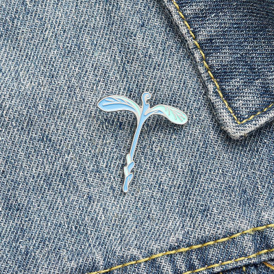 Soul Land pins Anime Pin Grow In Dark Brooches Lan Yin Grass Badges Movie Gifts For Anime Fans Men Women