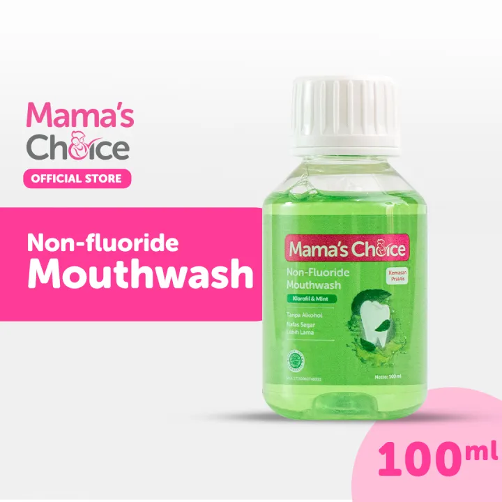 Obat Kumur | Mama's Choice Mouthwash (Halal dan Bagus untuk Ibu Hamil & Menyusui)