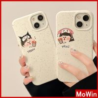 Mowin - เข้ากันได้สำหรับ เคสไอโฟน เคสไอโฟน11 เคส เคสโทรศัพท์เป็นมิตรกับสิ่งแวดล้อมเคสที่ย่อยสลายได้นุ่มกันกระแทกป้องกันสีขาวการ์ต