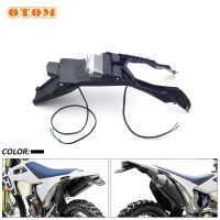 OTOM Motosikal Belakang Fender ไฟท้ายสกปรก12V LED Lampu Belakang Brek หยุด Lesen Plate untuk HUSQVARNA FE 150,250 450