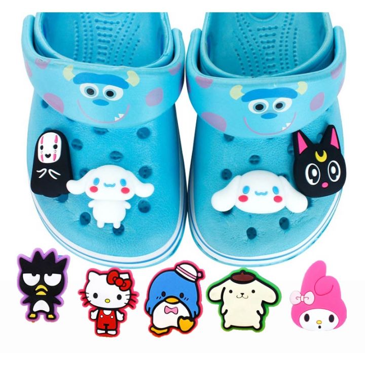 sanrio-crocks-jibitz-หมุดติดรองเท้า-ลายการ์ตูน-hello-เพนกวิน-ซานริโอ้-เครื่องประดับ-สําหรับผู้หญิง