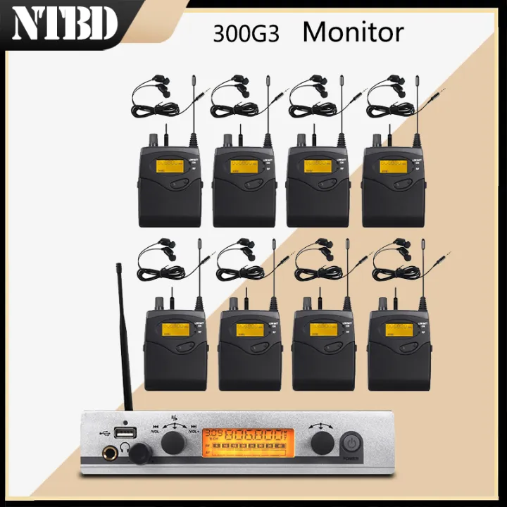 NTBD EW300G3 In Ear Monitor Wireless System IEM 8 Transmitter