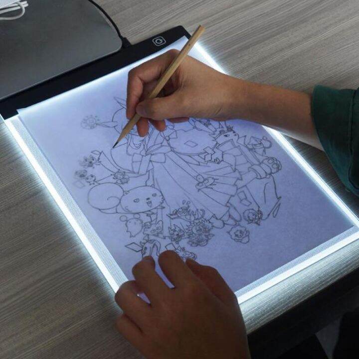 LED Light Board Drawing CopyBoard Copy Tracing Painting Tekap Sketching Stencil Diamond