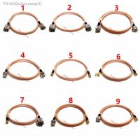 ▽♠ RG400 Coax Cable Double Shielded Crimp for UHF PL259 N Type TNC BNC Male Female Connector Extension Fast Delivery Brass Copper