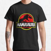 New Mamasaurus Rex - Mothers Day Gift Funny Classic T-Shirt Cotton Tee Shirt Summer Shirts For Men Custom Aldult Teen Unisex