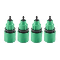 Garden Hose Pipe One Way Adapter Tap Connector Fitting For Irrigation 4-pack