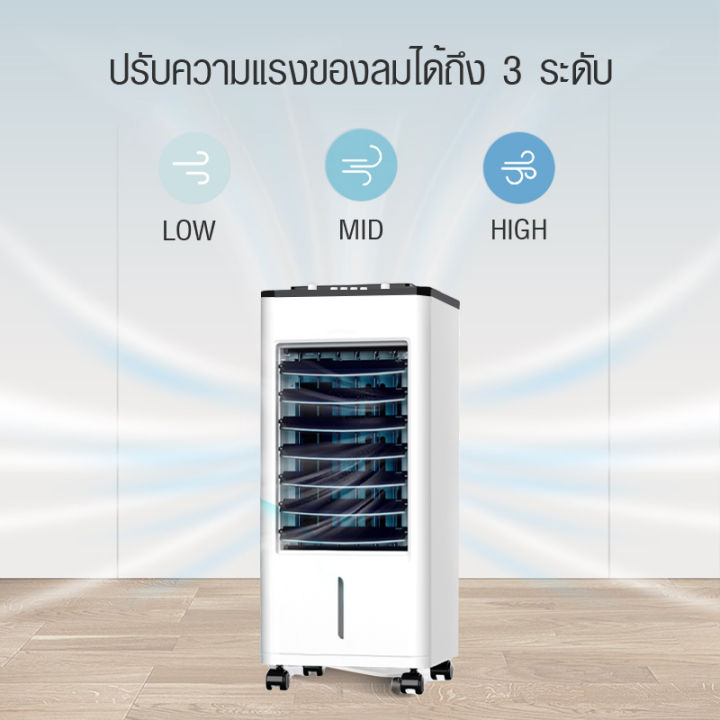 1แถม1-พัดลมไอเย็น8l-ความจุ8ลิตร-พัดลมไอน้ำ-พัดลมเคลื่อนที่-พัดลมแอร์-พัดลมไอเย็น-แอร์เคลื่อนที่-air-cooling-fan-แถมคูลเจล4ชิ้น-มีประกัน