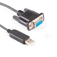 CP2102 ZT232 Chipset Null Modem Serial RS232 Cable USB to RS232 DB9 Female Adapter Cross Wired Cable