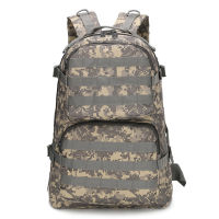 45L 3D กระเป๋าเป้สะพายหลังมัลติฟังก์ชั่กีฬากระเป๋า Molle Camo กันน้ำกลางแจ้งเดินป่ากระเป๋าเป้สะพายหลัง