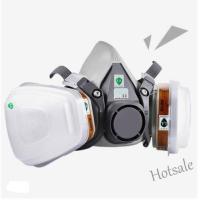 【hot sale】☈ D03 【Fast delivery】6200 Gas Mask Paint Spraying Safety Work Half Face Respirator Industry Dust