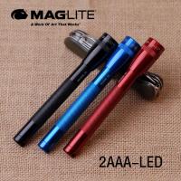 No Maglite Mini PRO ไฟฉาย AA แบบ2เซลล์พร้อมซองหนังสีดำ-SP2P01H