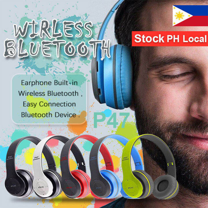 【Local Stock】New P47&B39&H7 Wireless OnEar Headphones Bluetooth 5.0