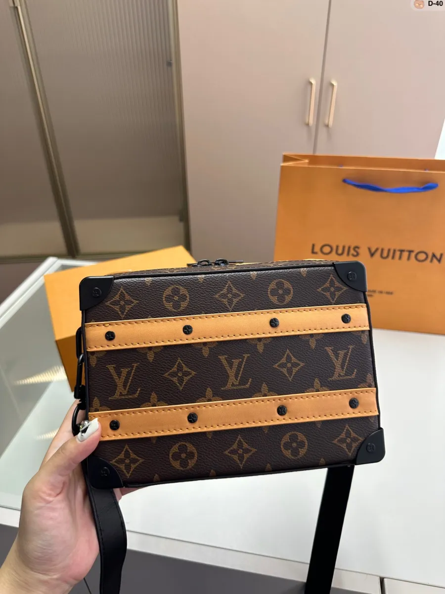 Lv x nba handle trunk, Luxury, Bags & Wallets on Carousell