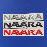 โลโก้* คำว่า NAVARA ตัวอักษรแยก ติดรถ NISSAN ( ขนาด*3.5 x 26.5 cm ) ราคาต่อชิ้น