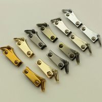 【HOT】▪✹☑ 2pcs Metal Side Buckle Clip With D Rings for Leather Handle Shoulder Accessories