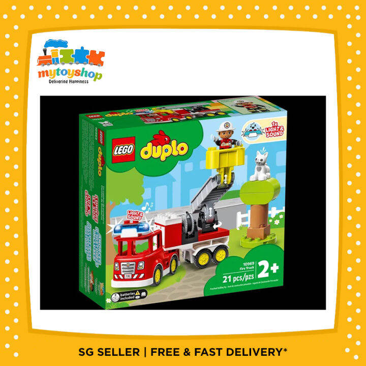 LEGO 10969 DUPLO Town Fire Truck | Lazada Singapore