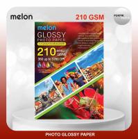 กระดาษโฟโต้ MELON Photo Inkjet Glossy A4 210G.(100แผ่น/1แพ็ค)