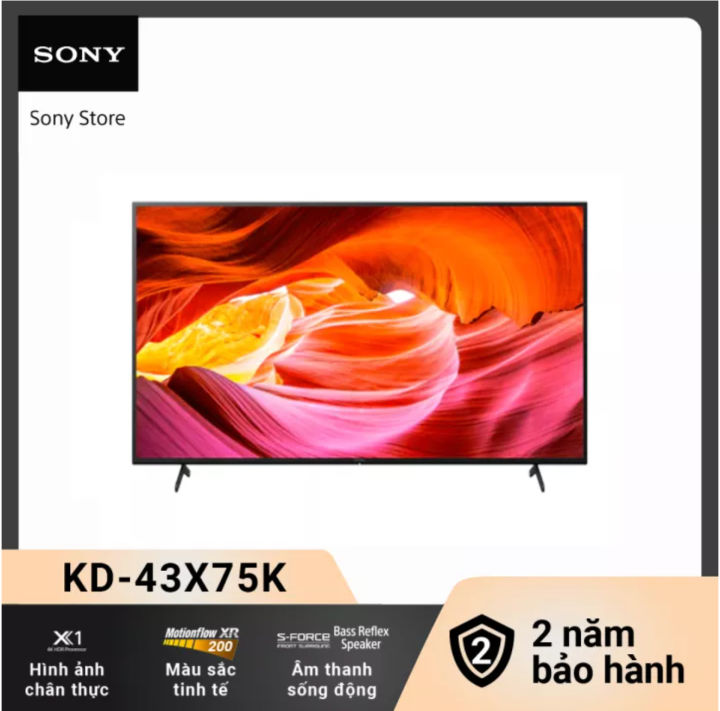 Tivi Sony 43 inch 4K Ultra HD (Google TV) I Mới 2022