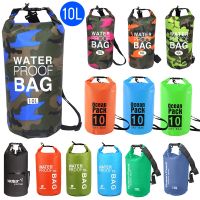 10L Drifting Bag Waterproof Swimming Bag Lightweight Dry Bag For Camping Drifting Hiking Rafting Kayaking River Trekking Bags Power Points  Switches S