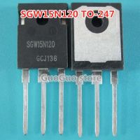 2ชิ้น SGW15N120ถึง-247 TO247 G15T120 15A 1200V IGBT ทรานซิสเตอร์ใหม่แบบดั้งเดิม