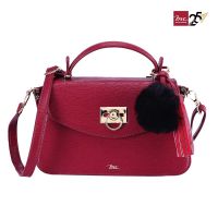 BSC Bag&amp;Luggage กระเป๋าถือพร้อมสายสะพายยาว รุ่น SJH43002 - สีแดง
