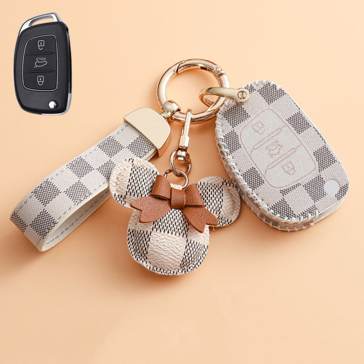 เคสกุญแจรถยนต์แบบ3ปุ่มสำหรับ-hyundai-elantra-verna-ix25-ix35-ix45