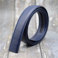 Cow Leather Belt for Men Black/coffee/blue/brown Designer Belt 3.5CM Trouser Belt No Buckle Men Belt Suit for Automatic Buckle
