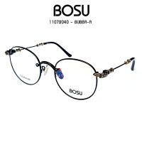 ?กรอบแว่นตา BOSU รุ่น 11072040 เต็มกรอบสีดำ วัสดุ Titanium น้ำหนักเบา ใส่สบายบริการตัดเลนส์สายตาราคาถูก