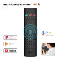 G40s Air Mouse Voice Remote Control 2.4G ไจโรสโคปไร้สาย IR Learning สำหรับกล่องทีวี Android