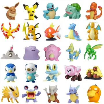 Pokemon 4-6cm Eevee Charmander Pikachu Eeveelution Nine evolutionary forms  Anime Figures Doll Kids Gift XY Action Figure Toys