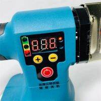 PPR Water Pipe Melter Water Pipe PE Welding Machine Wireless Heat Capacity with Replacement Heads Lithium Electric Melting Device