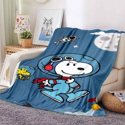 Soft and Comfortable Customizable Snoopy Comics Cartoon Cute Blanket for Sofa, Office, Lunch and Air Conditioning  19