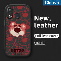 เคส Dienya M10s A20s A20 A30 Samsung ลายหมีสตรอเบอร์รี่เคสมือถือกันกระแทกซิลิโคนนิ่มเคสใส่โทรศัพท์หนังดีไซน์ใหม่ป้องกันการตกพร้อมเคสป้องกันกล้องเลนส์คลุมทั้งหมด