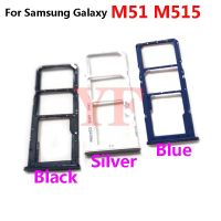 สําหรับ Samsung Galaxy M51 M515 M12 M127 ที่ใส่ถาดใส่ซิมการ์ด SD Slot Adapters