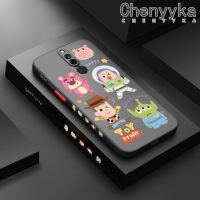 เคส Chenyyka สำหรับ Xiaomi Redmi 8 8A 8A Pro เคสโทรศัพท์แบบแข็งบางแบบด้านการ์ตูนทอยสตอรี่เคสขอบซิลิโคนนิ่มดีไซน์ใหม่เคสกันกระแทกคลุมทั้งหมดป้องกันเลนส์กล้อง