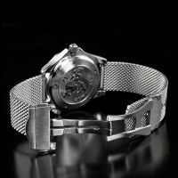 For Omega Seamaster Series 300 M Diving Watch Strap 007 Version Watch Band Diver3000m Stainless Steel Mesh Belt