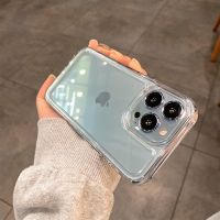 [Quick Delivery] หรูหรา Clear Space Shell เคสโทรศัพท์สำหรับ iPhone 11 12 13 14 Pro Max X Xs XR 7 8 Plus SE 2 3 10คริสตัลโปร่งใสกันชน