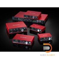 Focusrite Scarlett Gen 3rd Series ออดิโออินเตอร์เฟส รุ่นขายดี ของแท้ผ่านศูนย์ ประกัน 3ปีเต็ม พร้อมจำหน่ายแล้ววันนี้